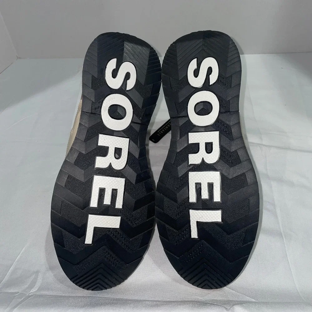 Sorel‎ Out N About III Conquest Waterproof Boots Olive Green Black Womens 9 New